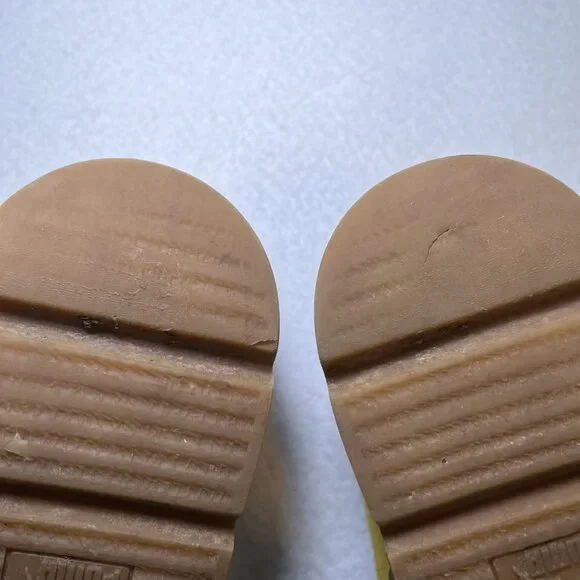 Puma Fenty Cleated Creeper by Rihanna suede green yellow sneaker womens 7.5 - Picture 9 of 12